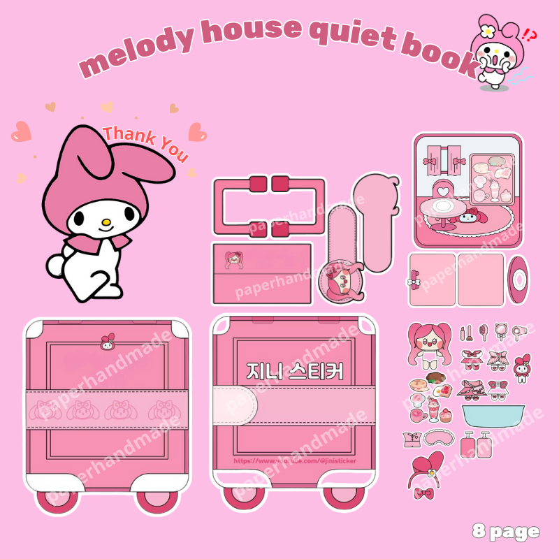 My Melody House Quiet Book